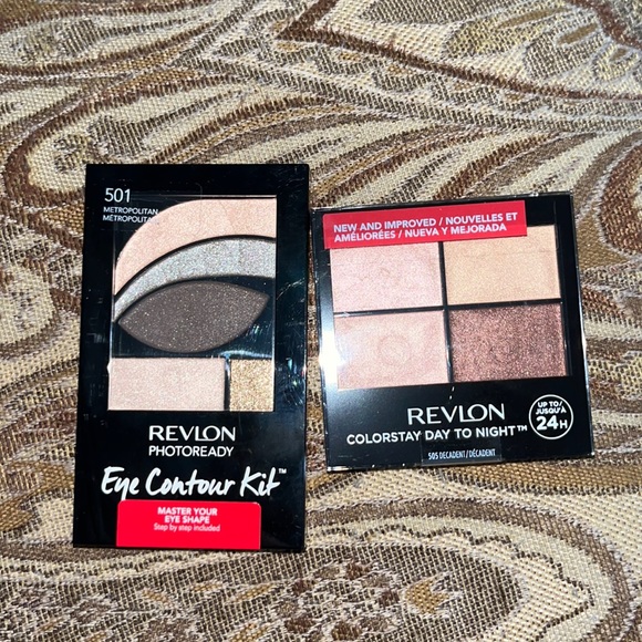 Revlon Other - NWT Revlon bundle of colorstay 505 “decadent”& eye contour kit 501 metropolitan